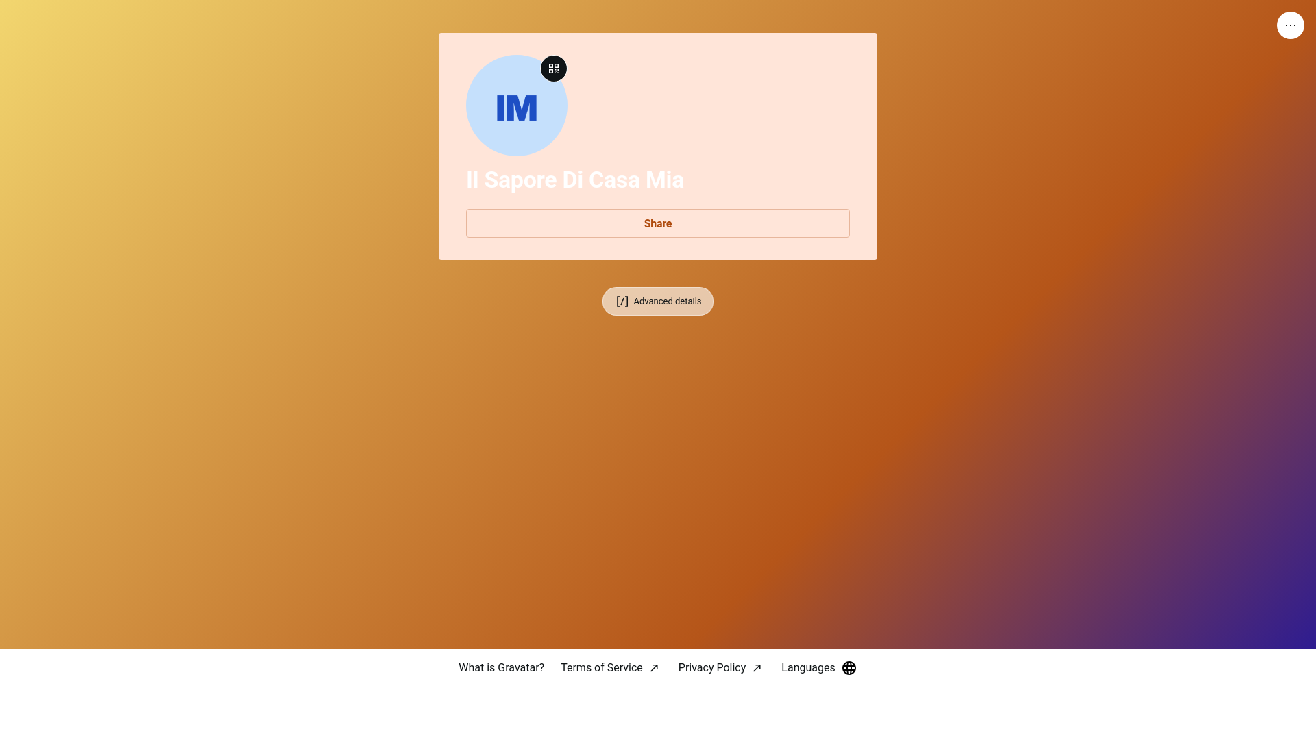 website screenshot of https://ilsaporedicasamia.link/