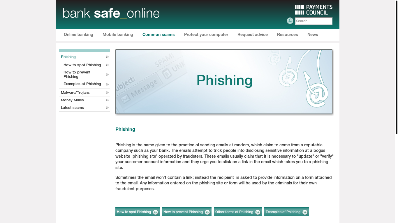 website screenshot of http://www.banksafeonline.org.uk/node/9