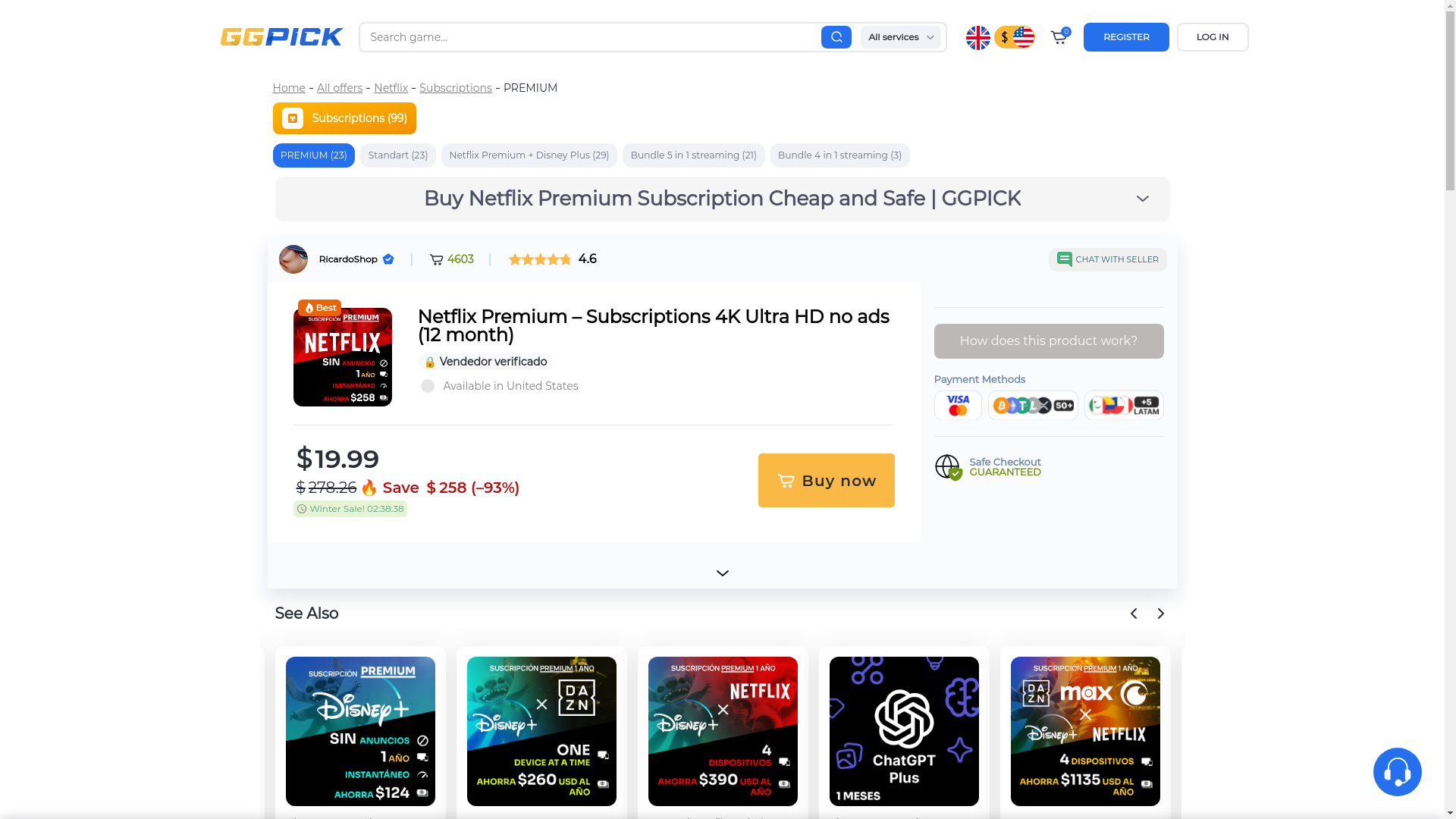 website screenshot of https://ggpick.com/ntfx/subscriptions/premium/?pick=53