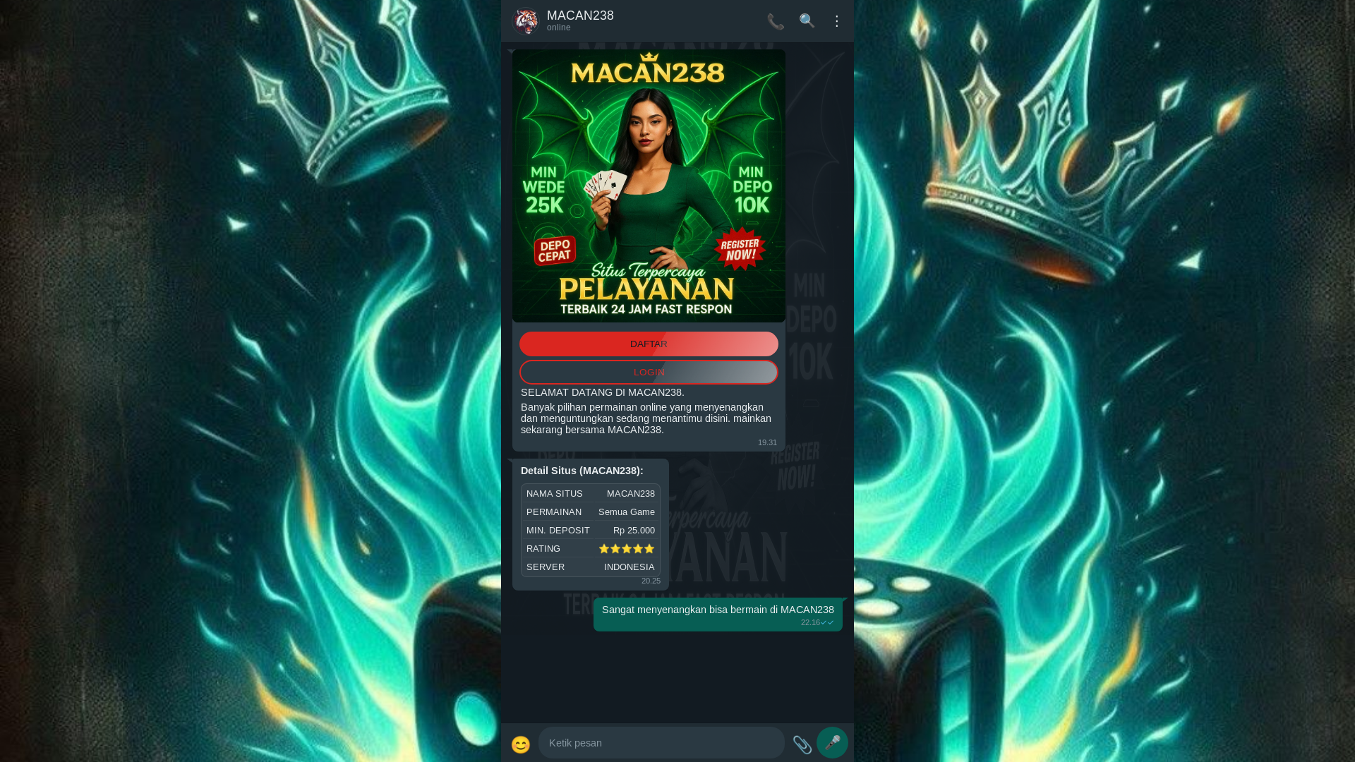 website screenshot of https://macan238e.pages.dev/