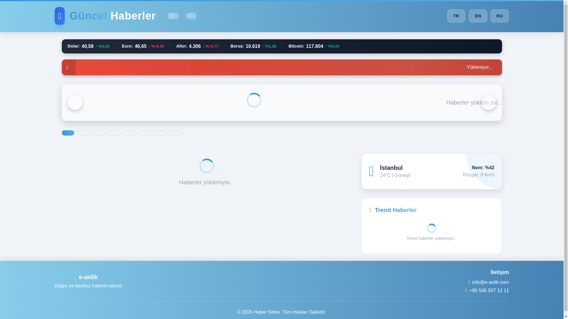 website screenshot of https://e-anlik.pages.dev/