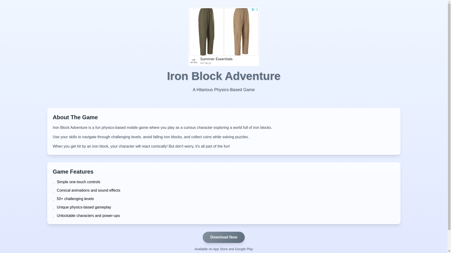 website screenshot of https://gamh5-ironkick.pages.dev/