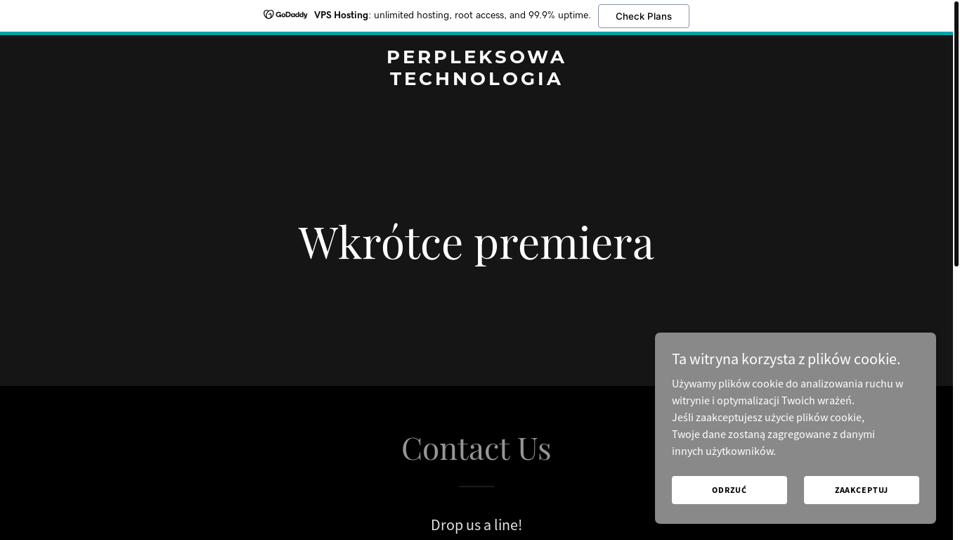 website screenshot of https://perplexitytech.com/