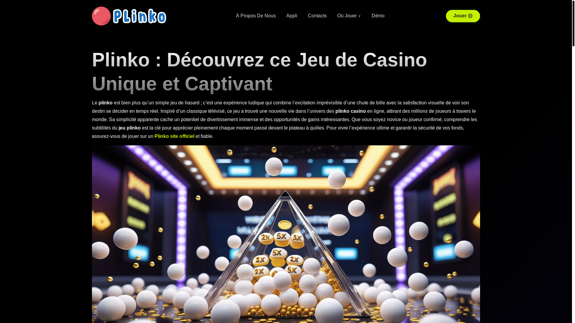 website screenshot of https://plinkoofficiel-com.pages.dev/