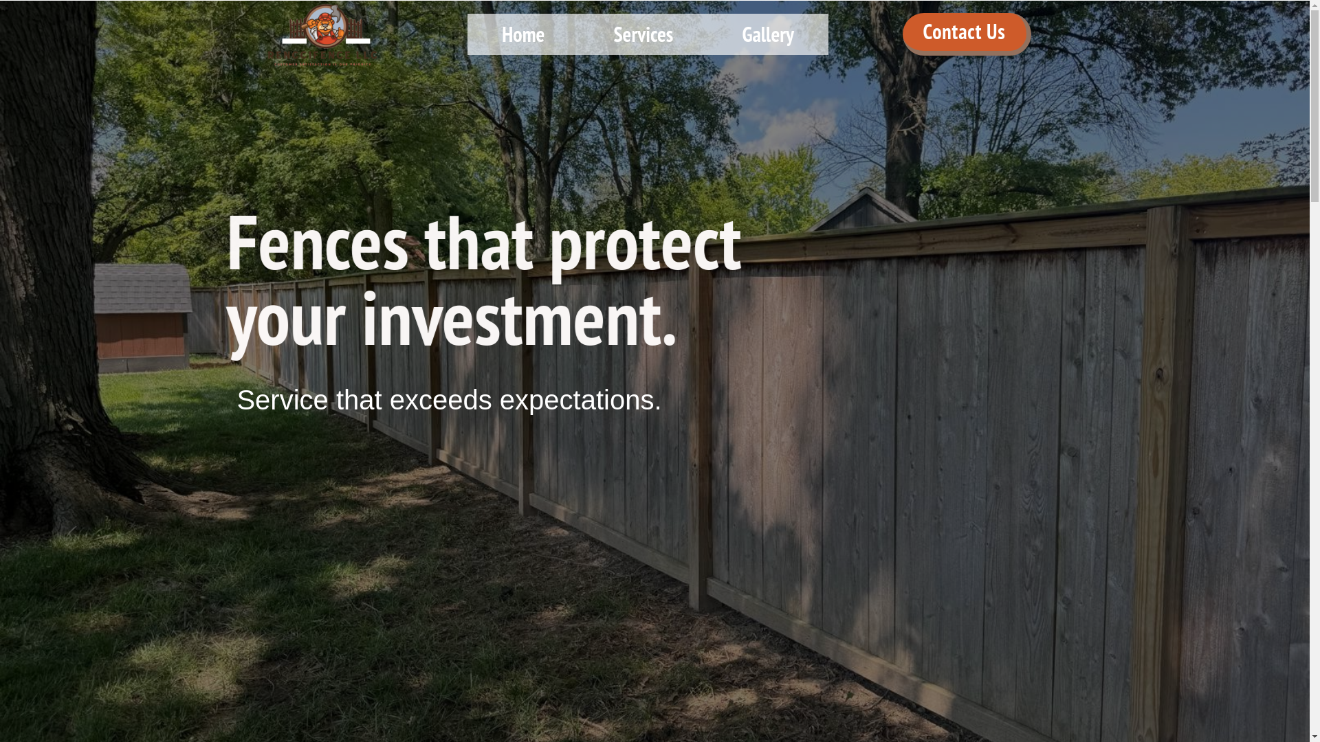website screenshot of https://renccifence.com/