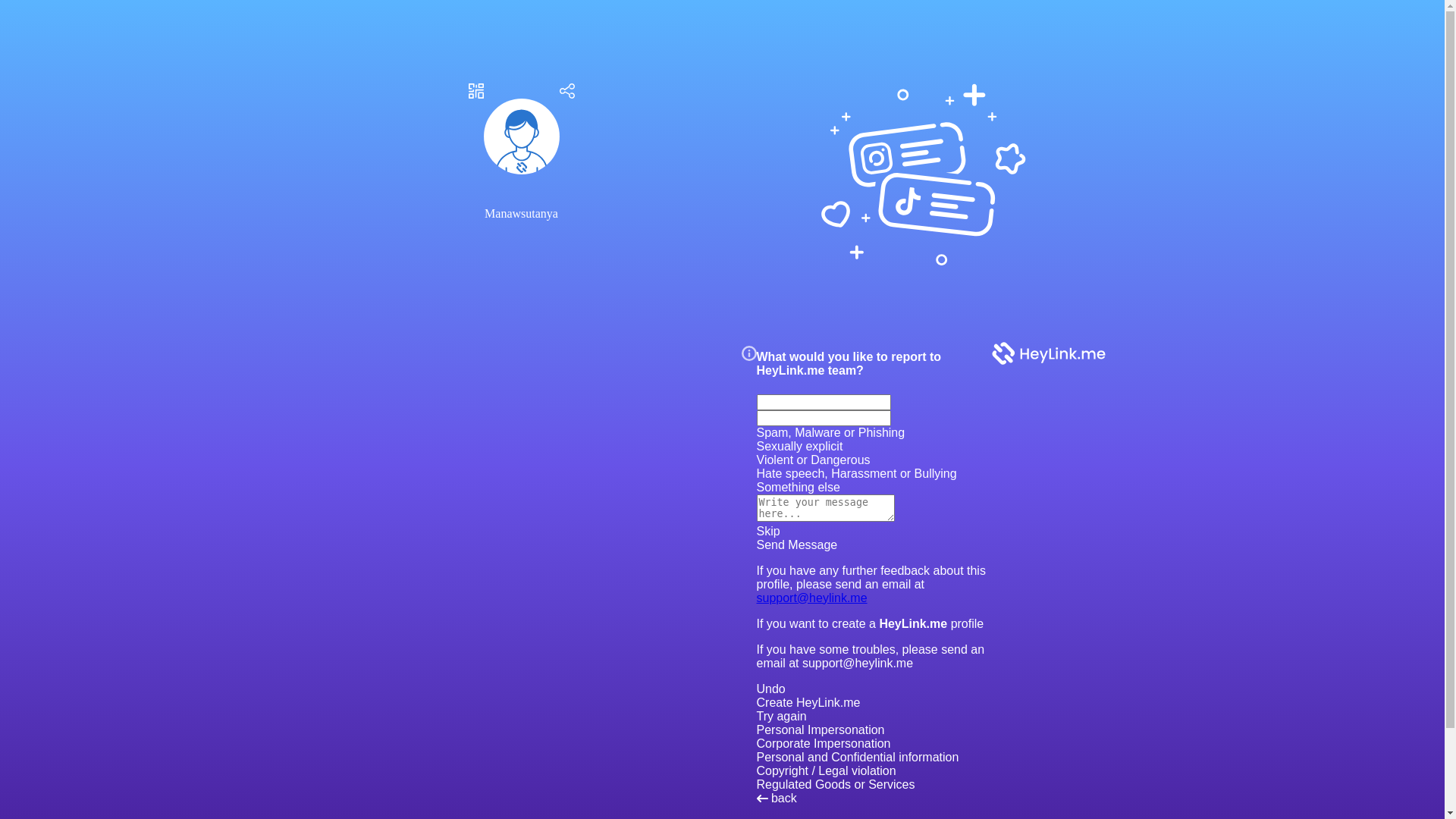 website screenshot of https://meetang.link/