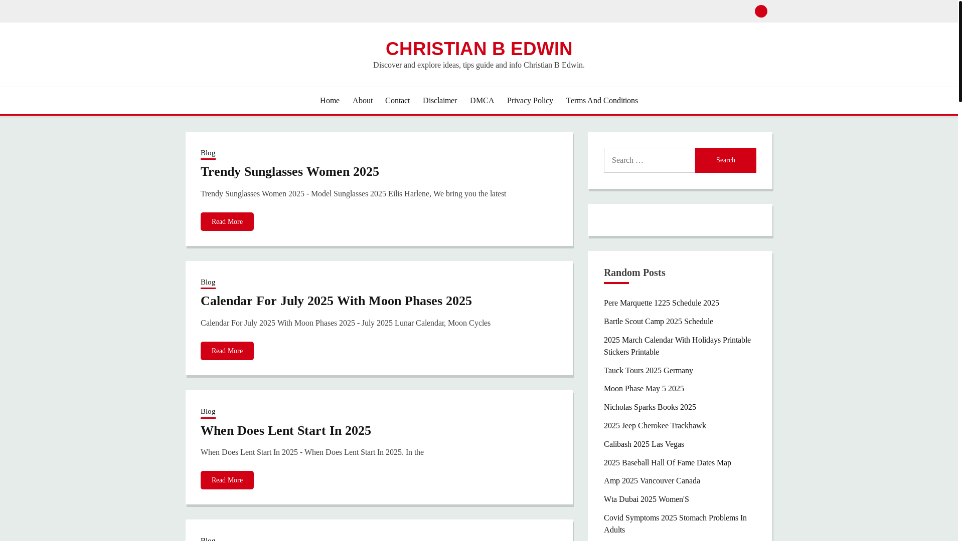 website screenshot of https://christianbedwin.pages.dev/