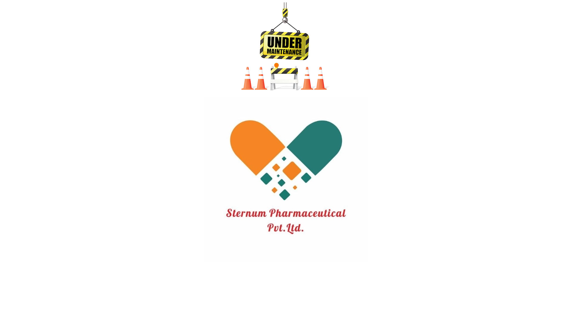 website screenshot of https://sternumpharma.com/