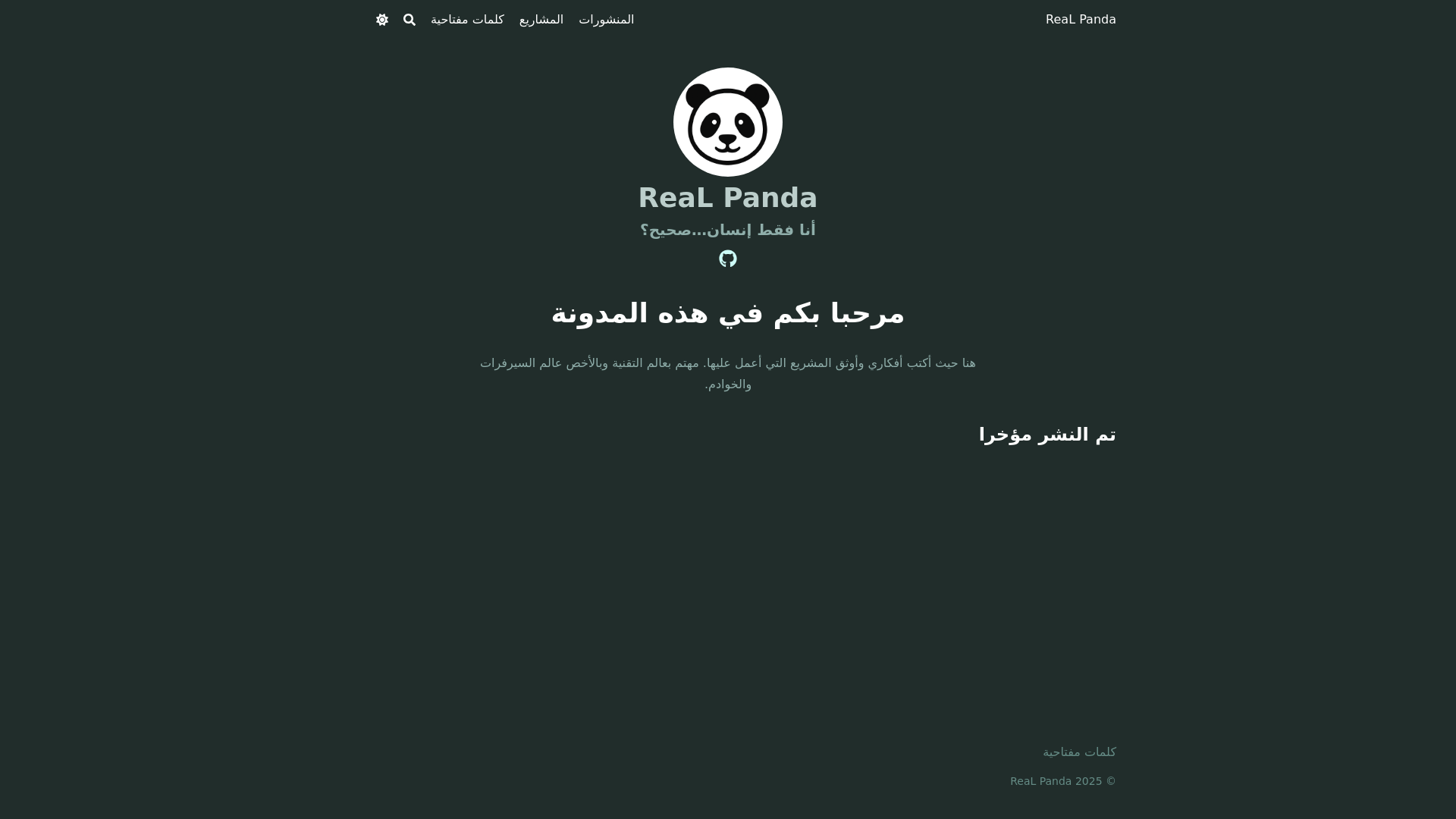 website screenshot of https://ttechpanda.com/