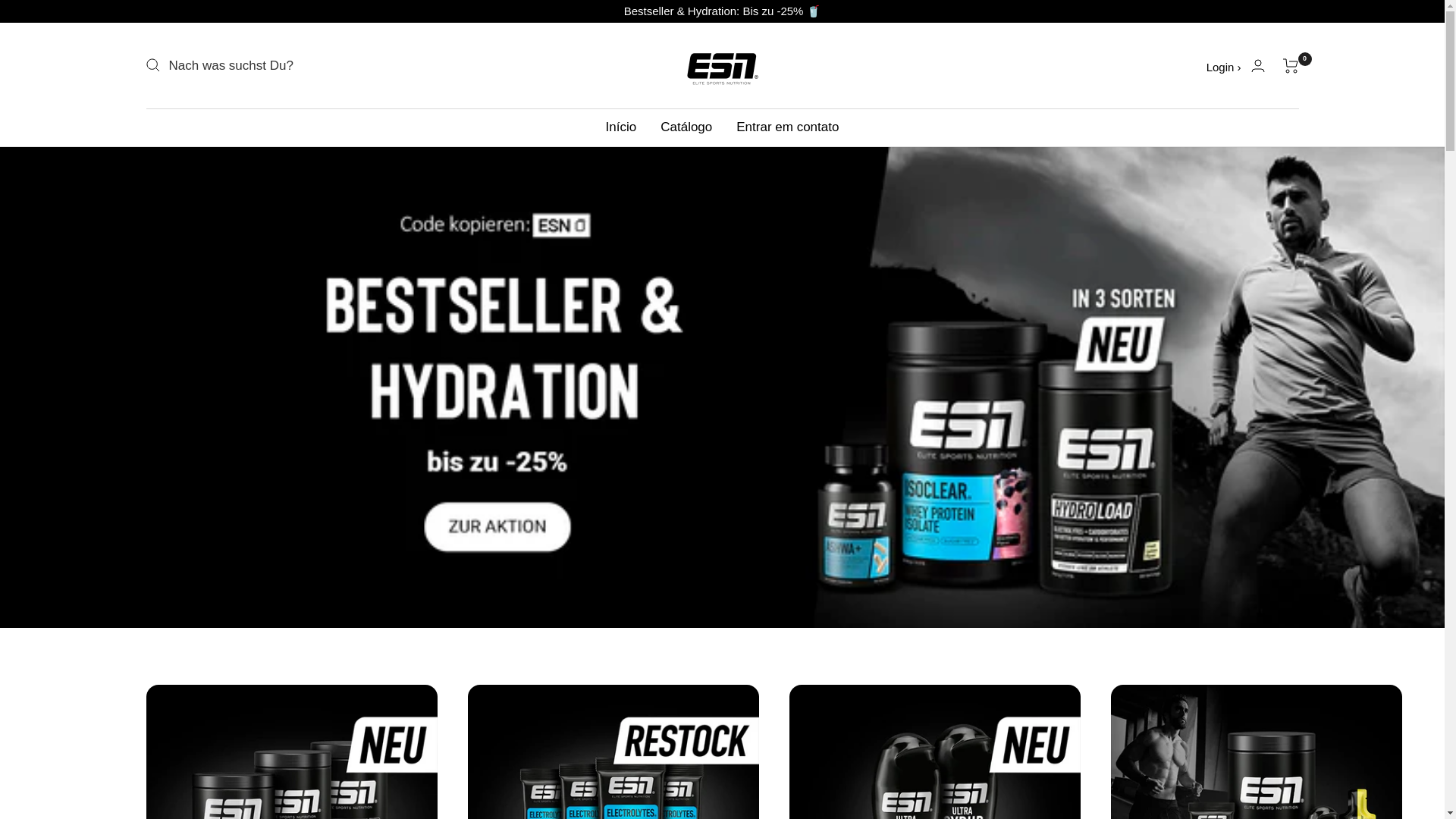 website screenshot of https://esn-rabatt.shop/
