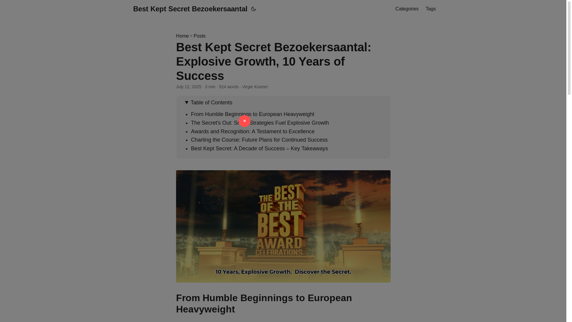 website screenshot of https://best-kept-secret-bezoekersaantal.pages.dev/