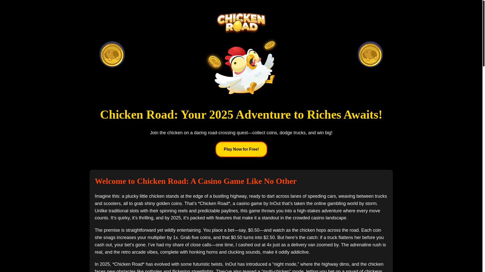 website screenshot of https://chicken-road-slot-game.pages.dev/