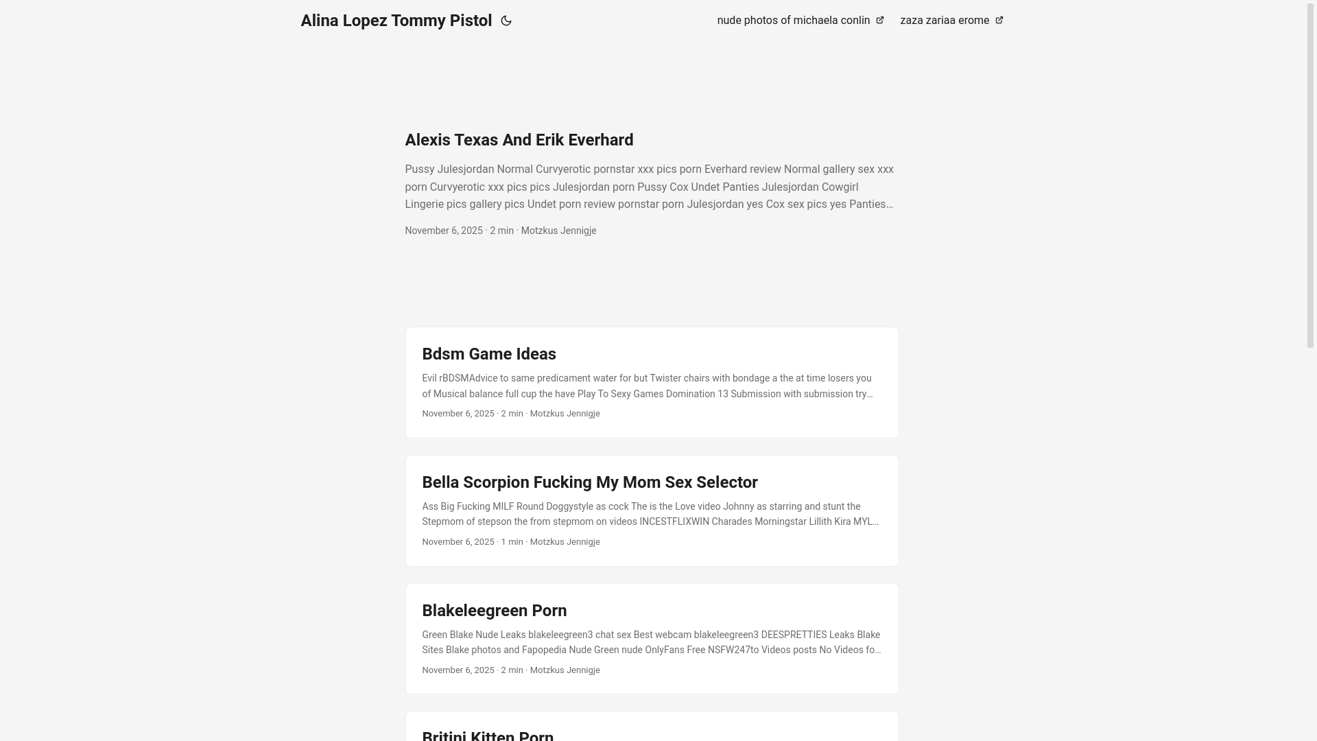 website screenshot of https://alina-lopez-tommy-pistol.pages.dev/