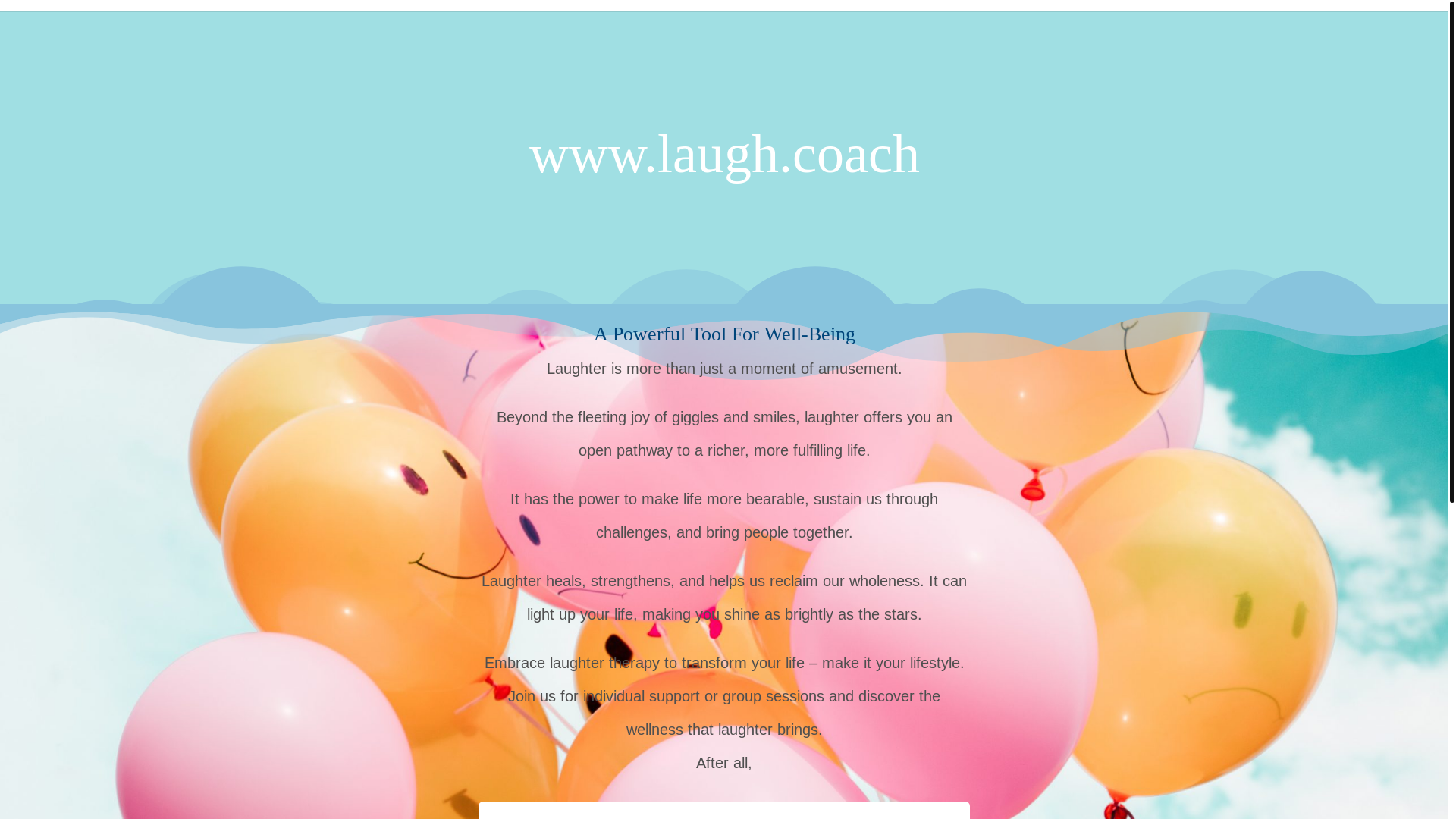 website screenshot of https://laughcoach.pages.dev/