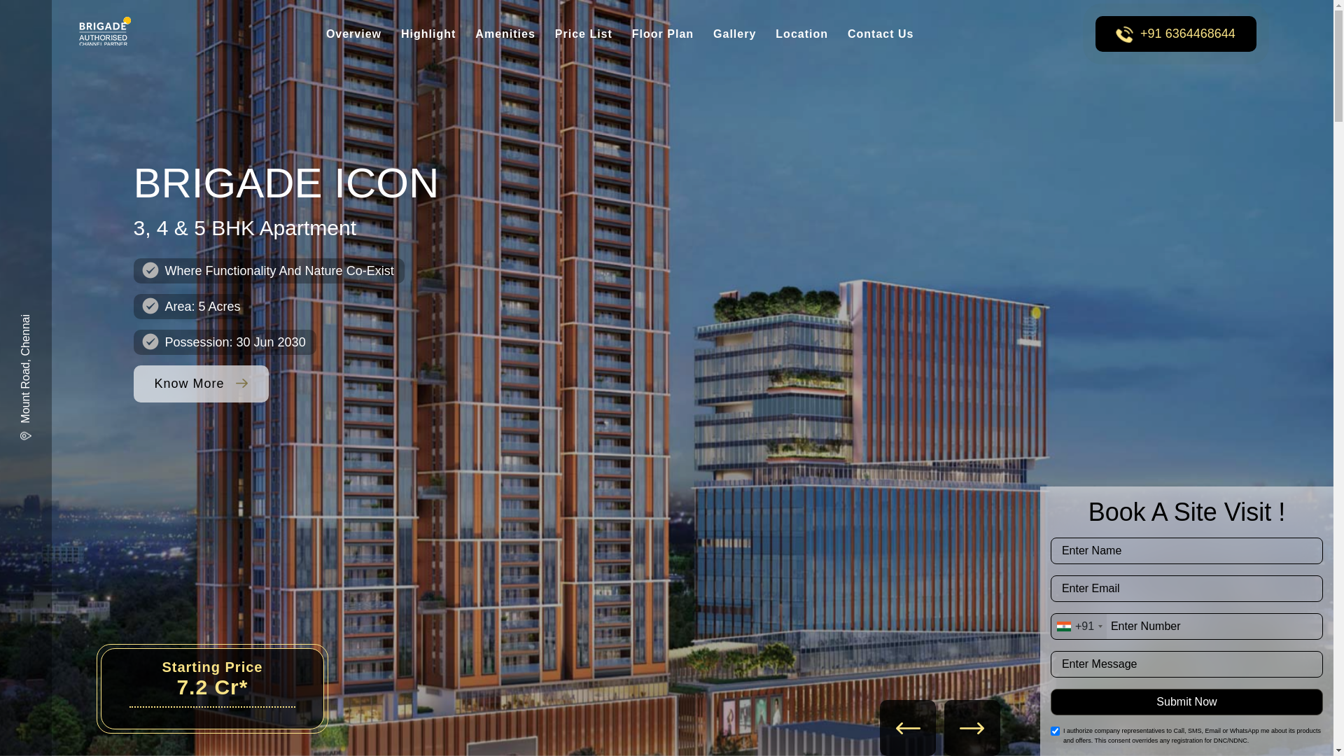 website screenshot of https://icon-annasalai-chennai.com/
