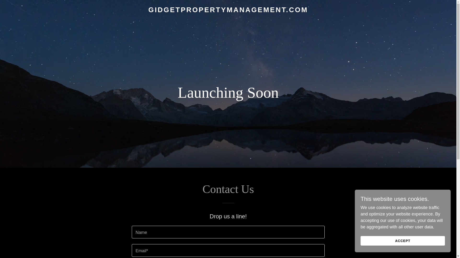 website screenshot of https://gidgetpropertymanagement.com/