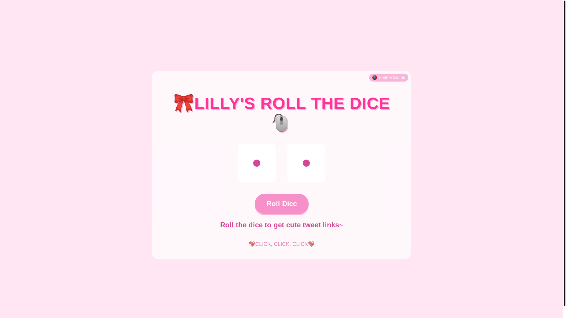website screenshot of https://v-dice.netlify.app/