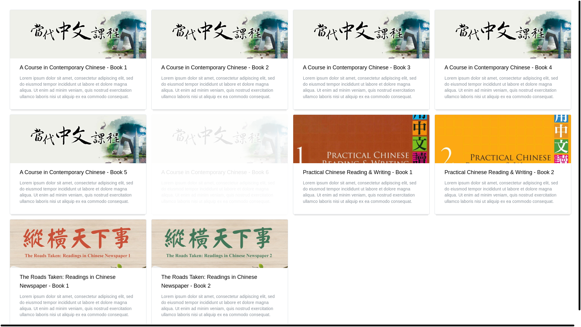 website screenshot of https://mandarin.pages.dev/