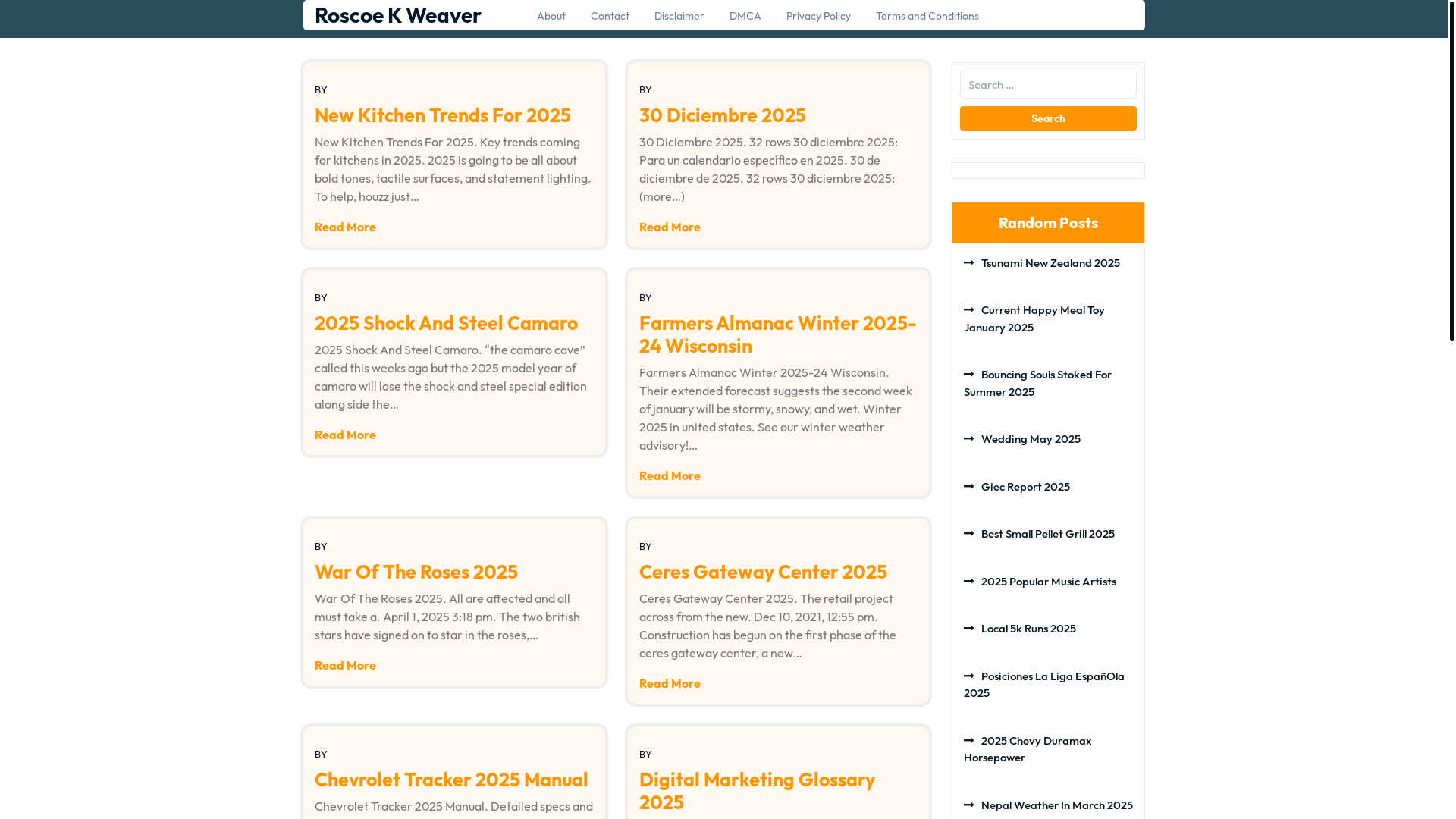 website screenshot of https://roscoekweaverj.pages.dev/