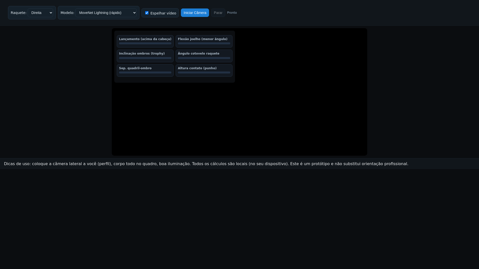 website screenshot of https://teste-tenis.pages.dev/