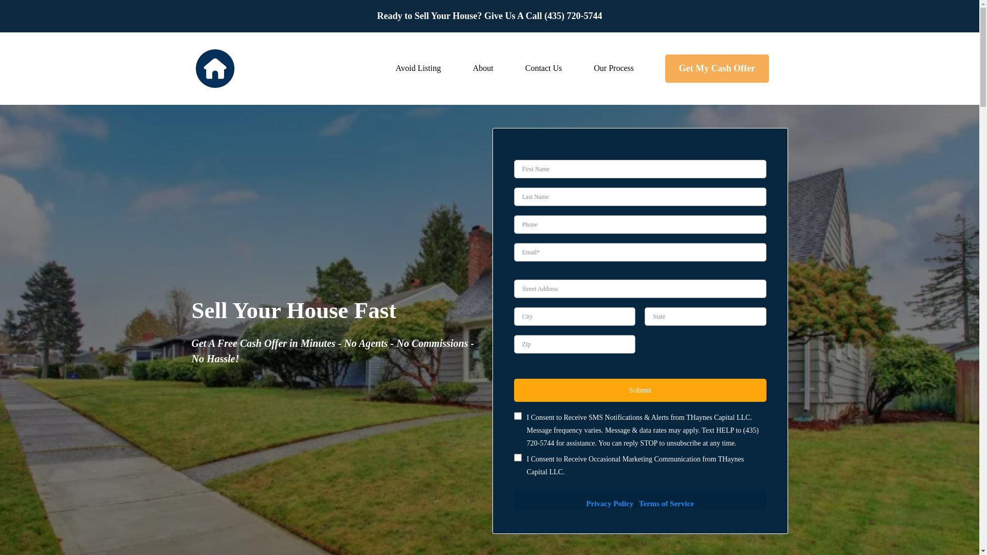 website screenshot of https://thaynes-capital-llc.org/