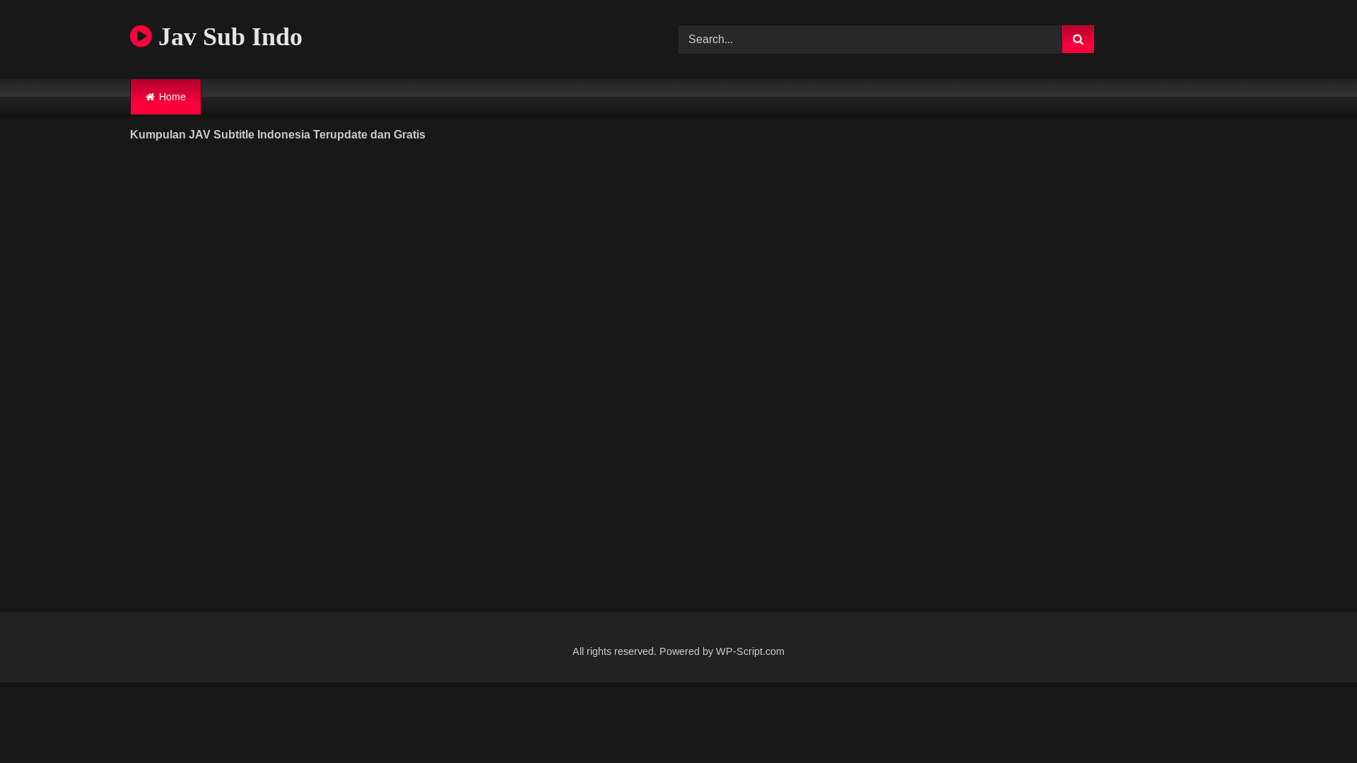 website screenshot of https://javsubindo.dev/