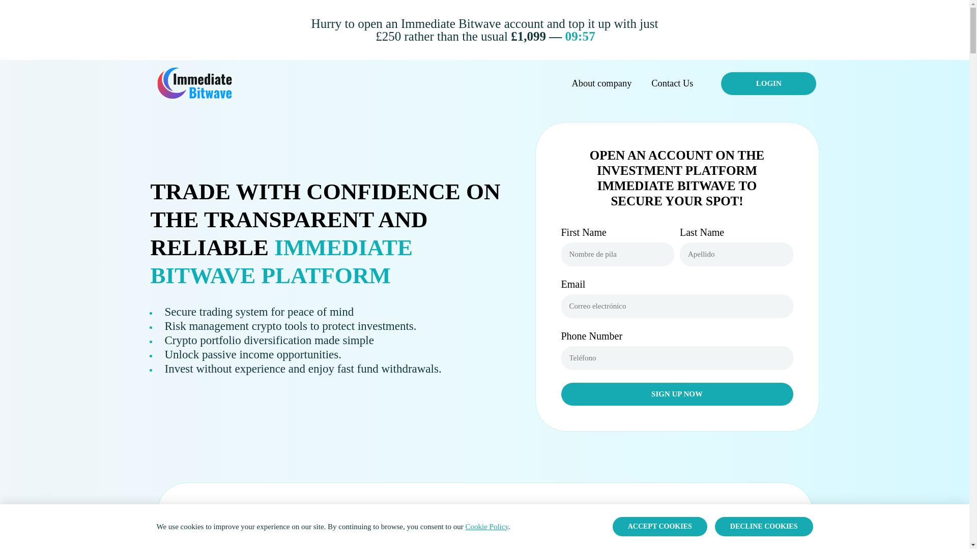 website screenshot of http://immediatebitwav.uk/