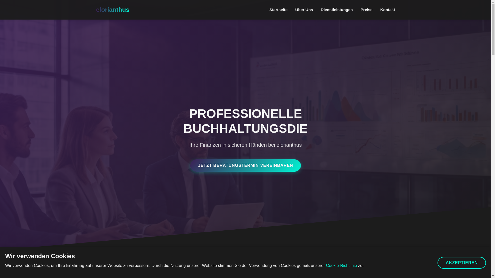 website screenshot of https://elorianthus.com