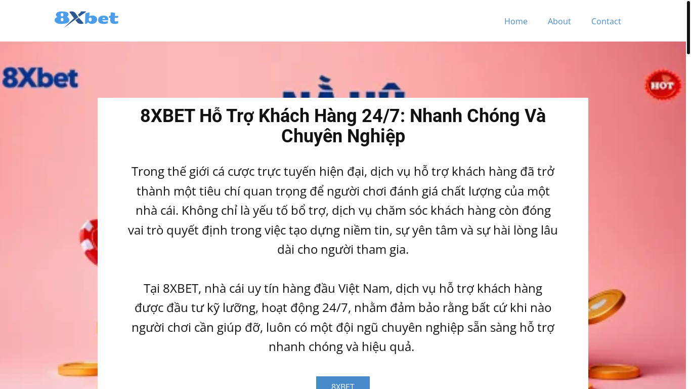 website screenshot of https://8xbetzone.pages.dev/