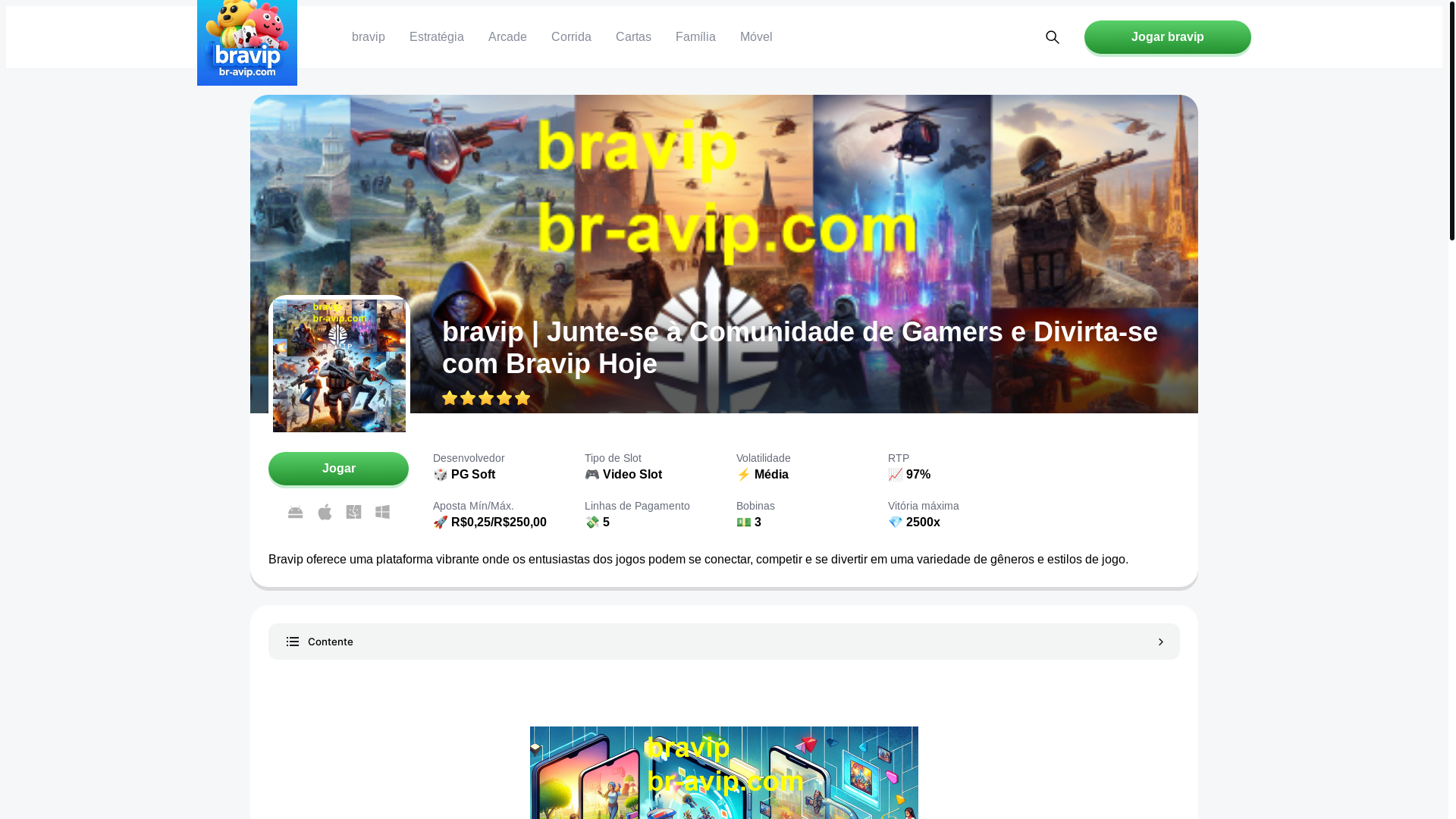 website screenshot of https://br-avip.com/