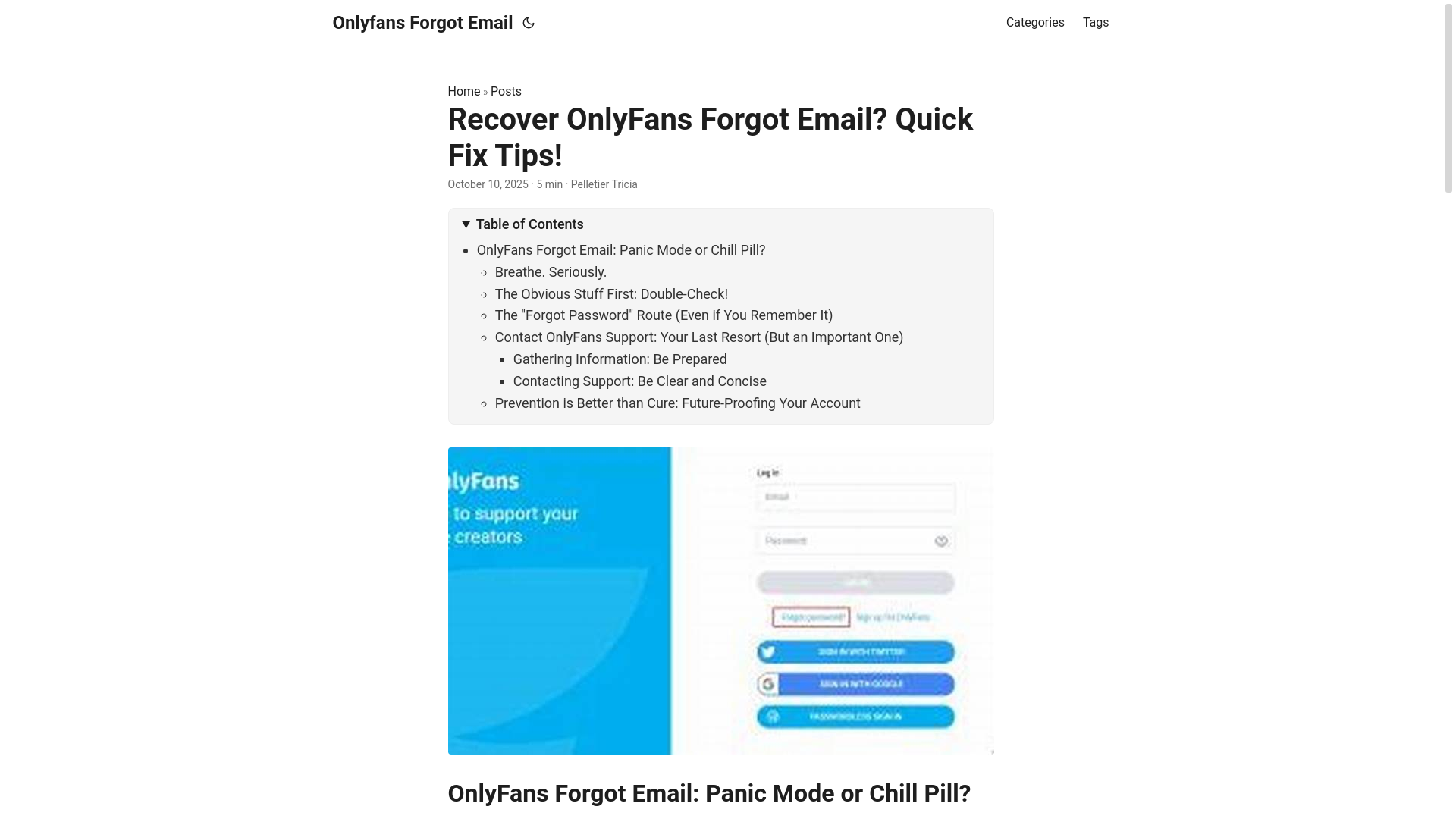 website screenshot of https://onlyfans-forgot-email.pages.dev/