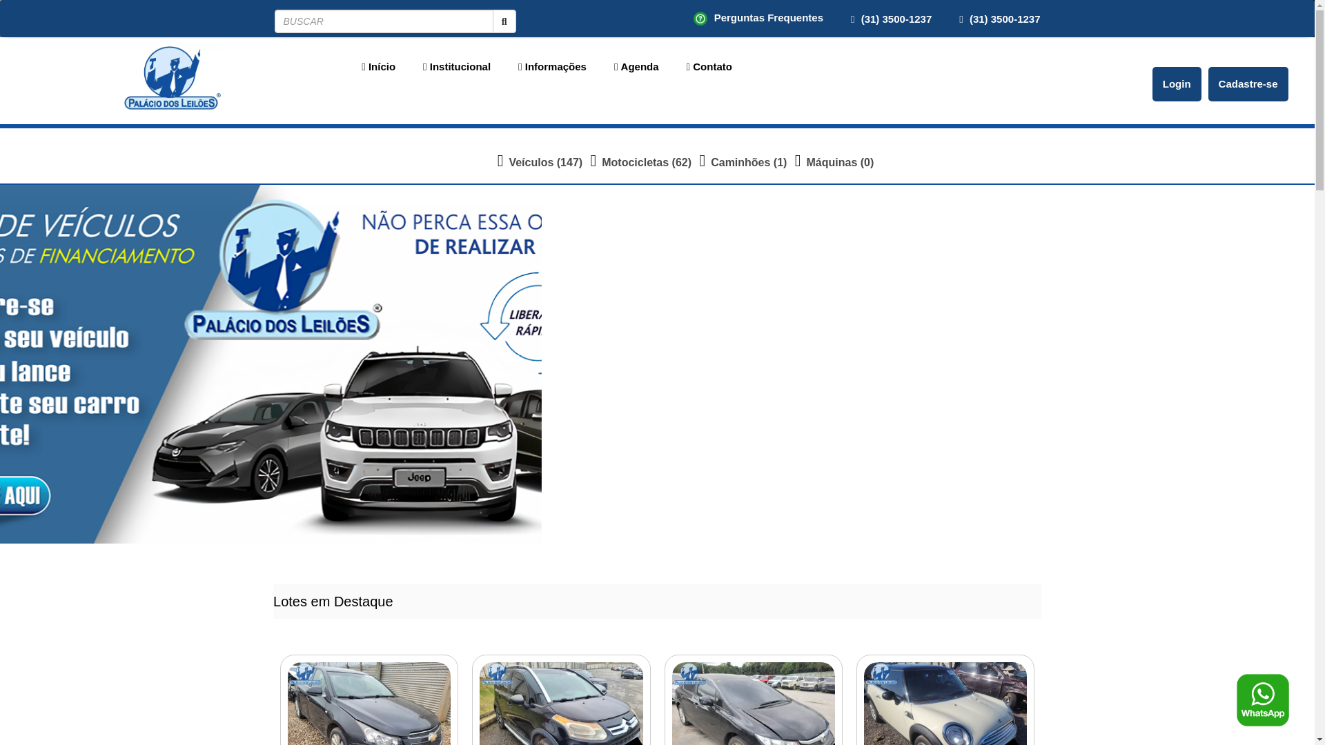 website screenshot of https://palaciogrupos.com/
