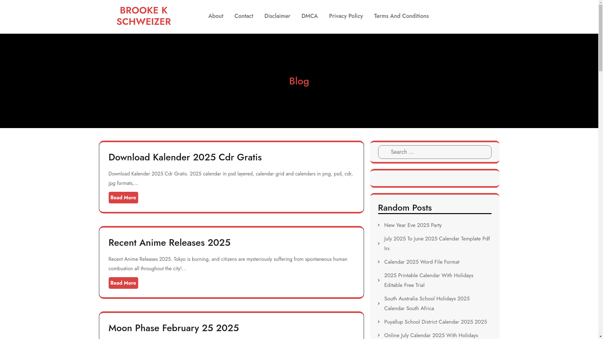 website screenshot of https://brookekschweizer.pages.dev/