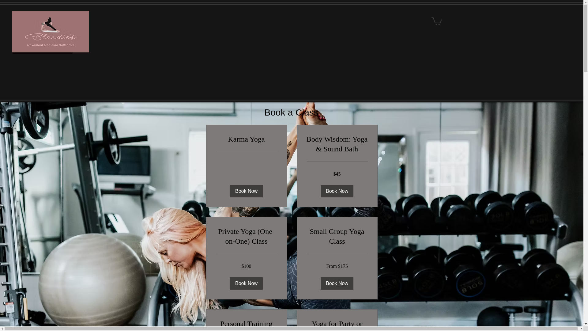 website screenshot of https://blondiemoves.com/