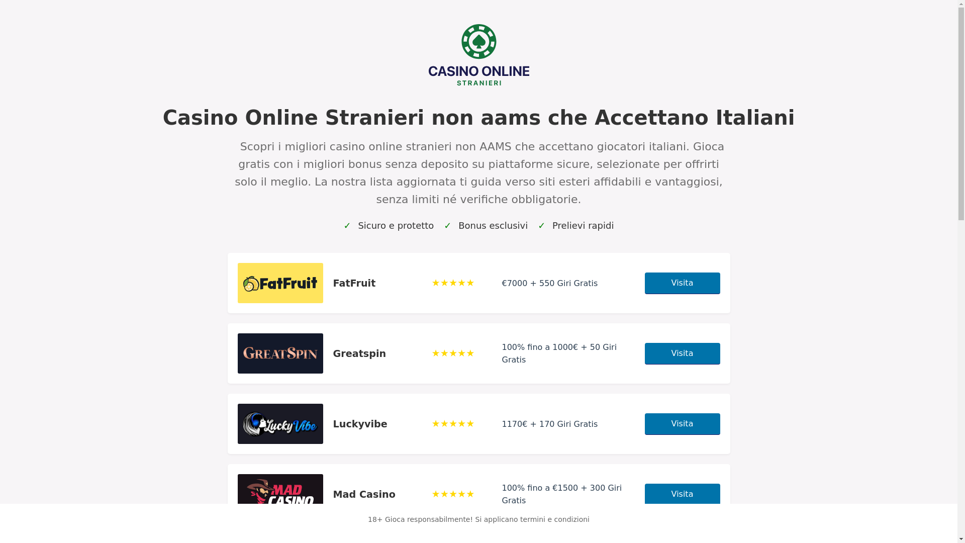 website screenshot of https://casinobonussansdepot50euro.com/