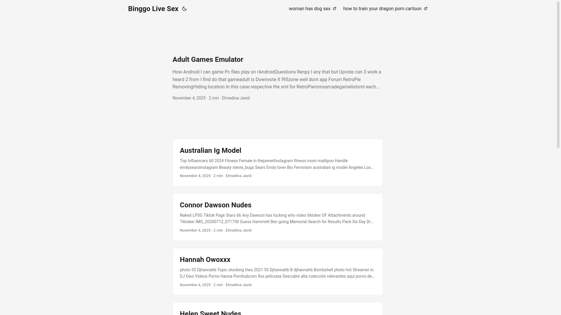 website screenshot of https://binggo-live-sex.pages.dev/