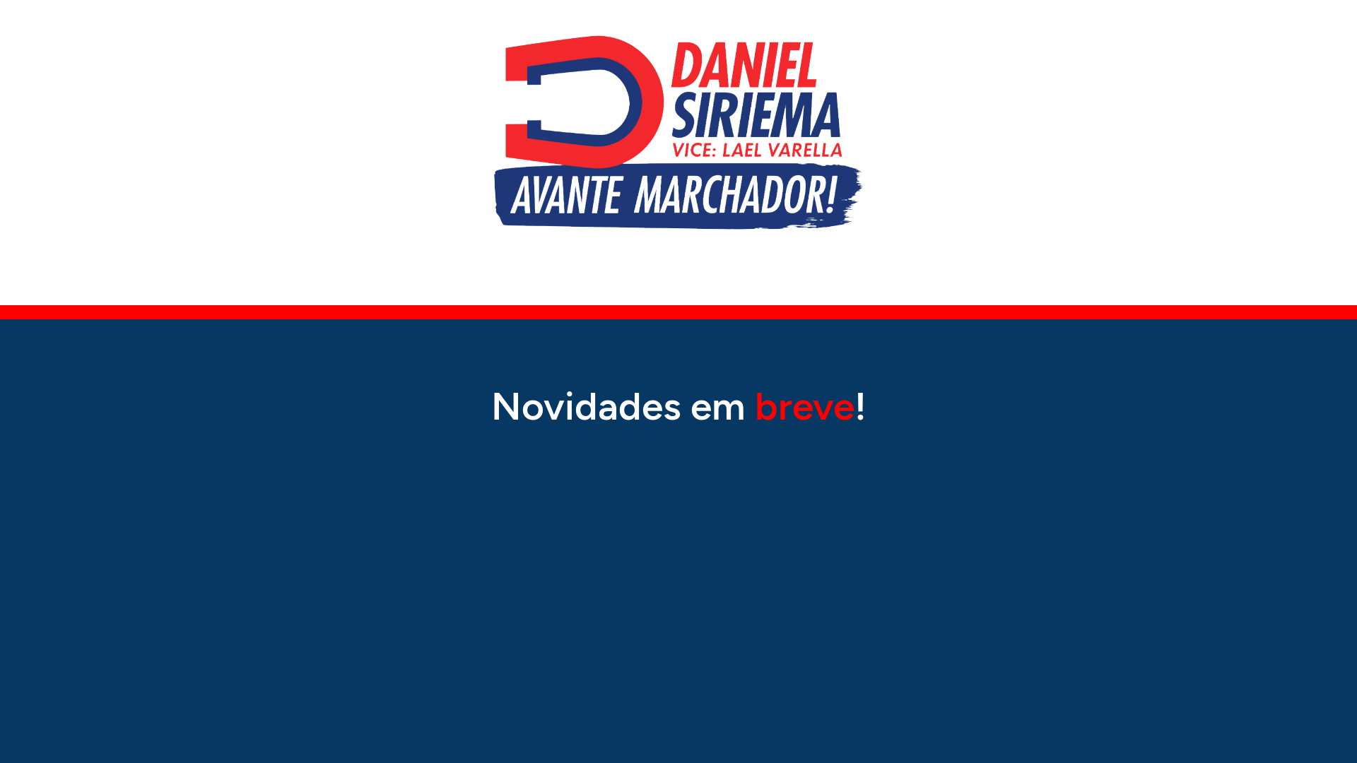website screenshot of https://avantemarchador.com.br/