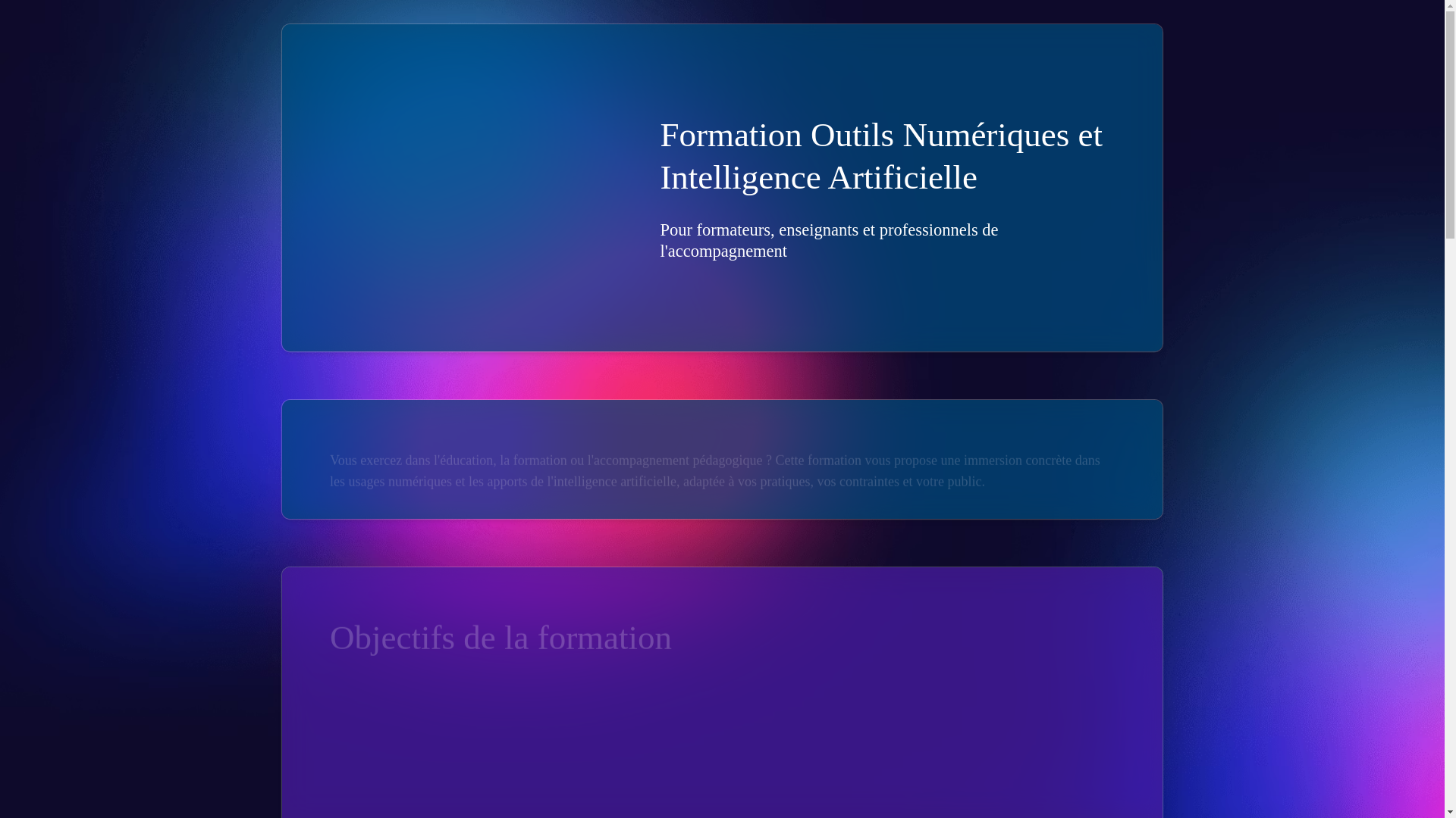 website screenshot of https://maiami.fr/