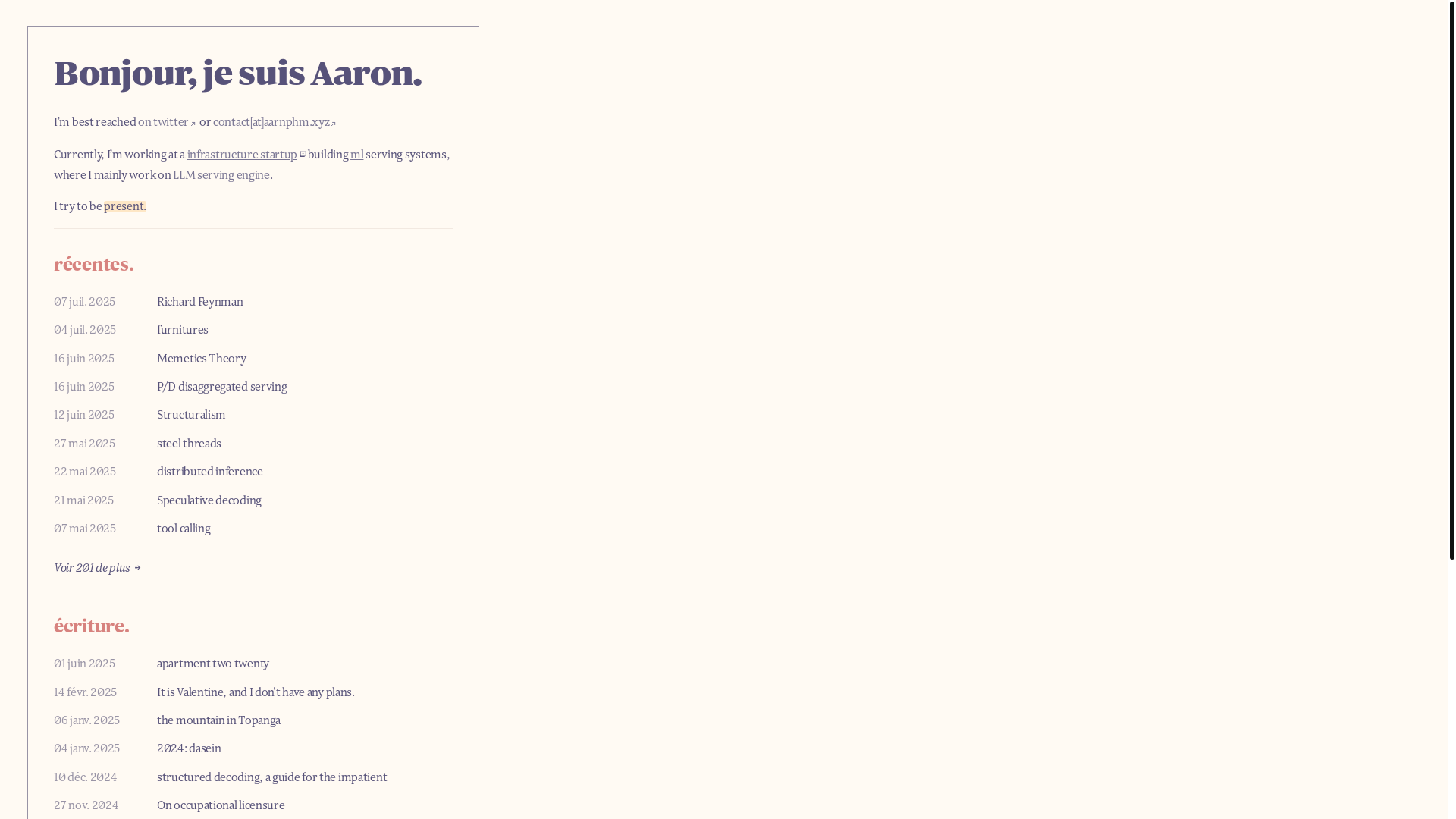 website screenshot of https://aarnphm.pages.dev/