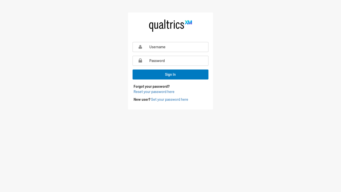 website screenshot of https://echo.qualtrics.com/