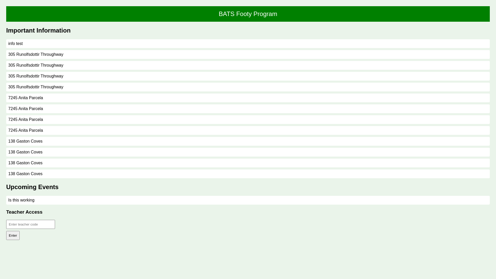 website screenshot of https://footybats.pages.dev/