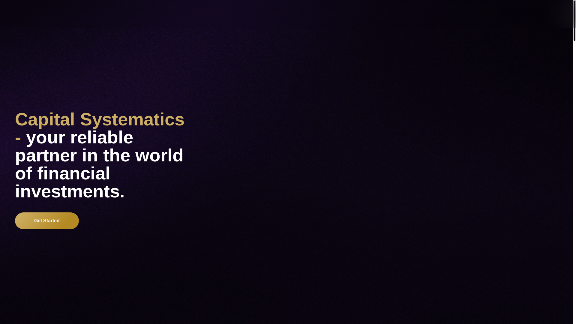 website screenshot of https://capitalsystematic.cc/