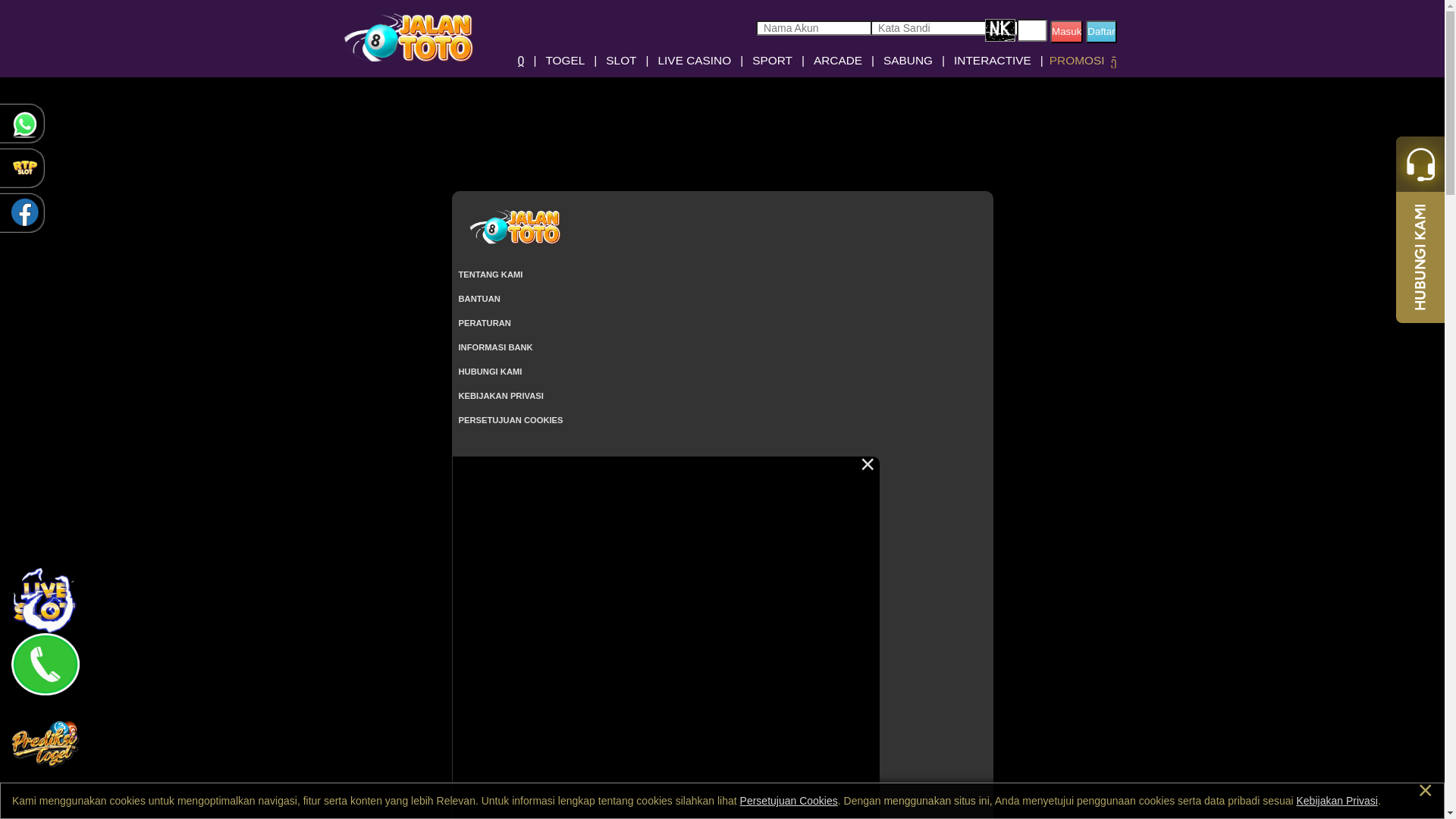 website screenshot of https://jalanspesial.com/