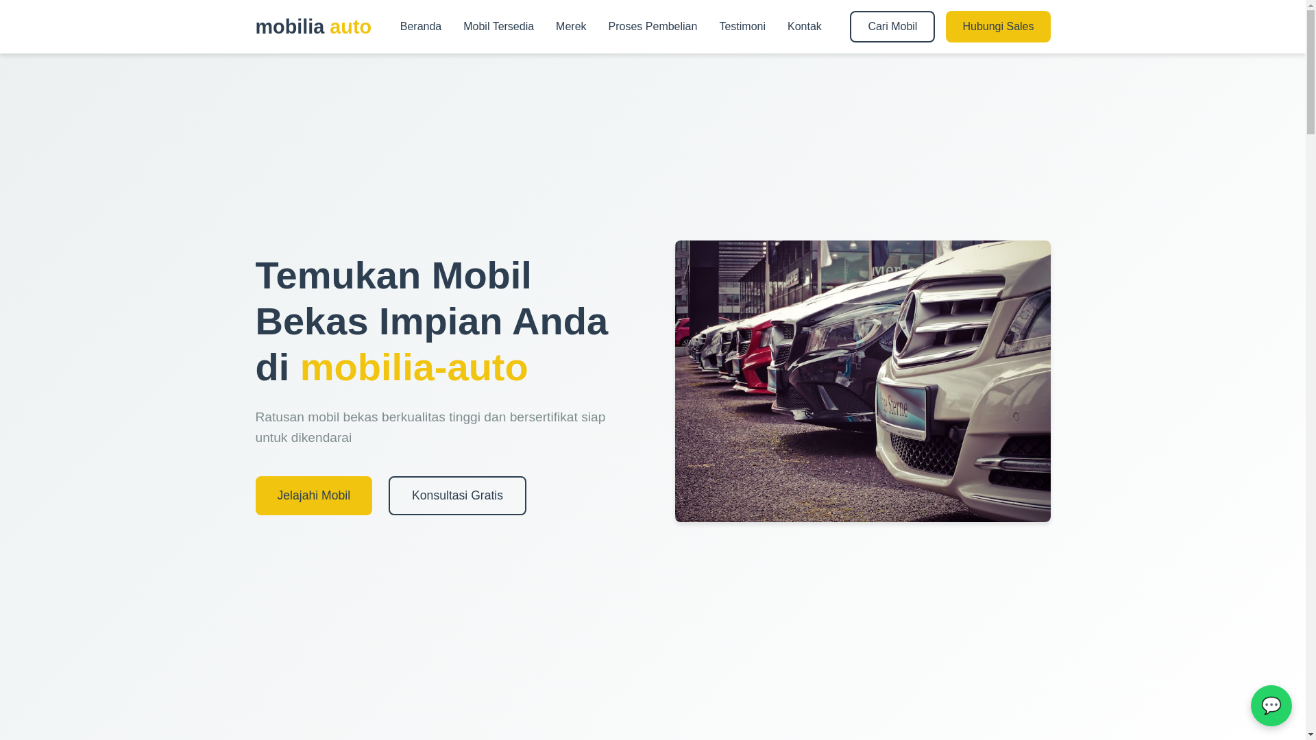 website screenshot of https://mobilia-auto.pages.dev/