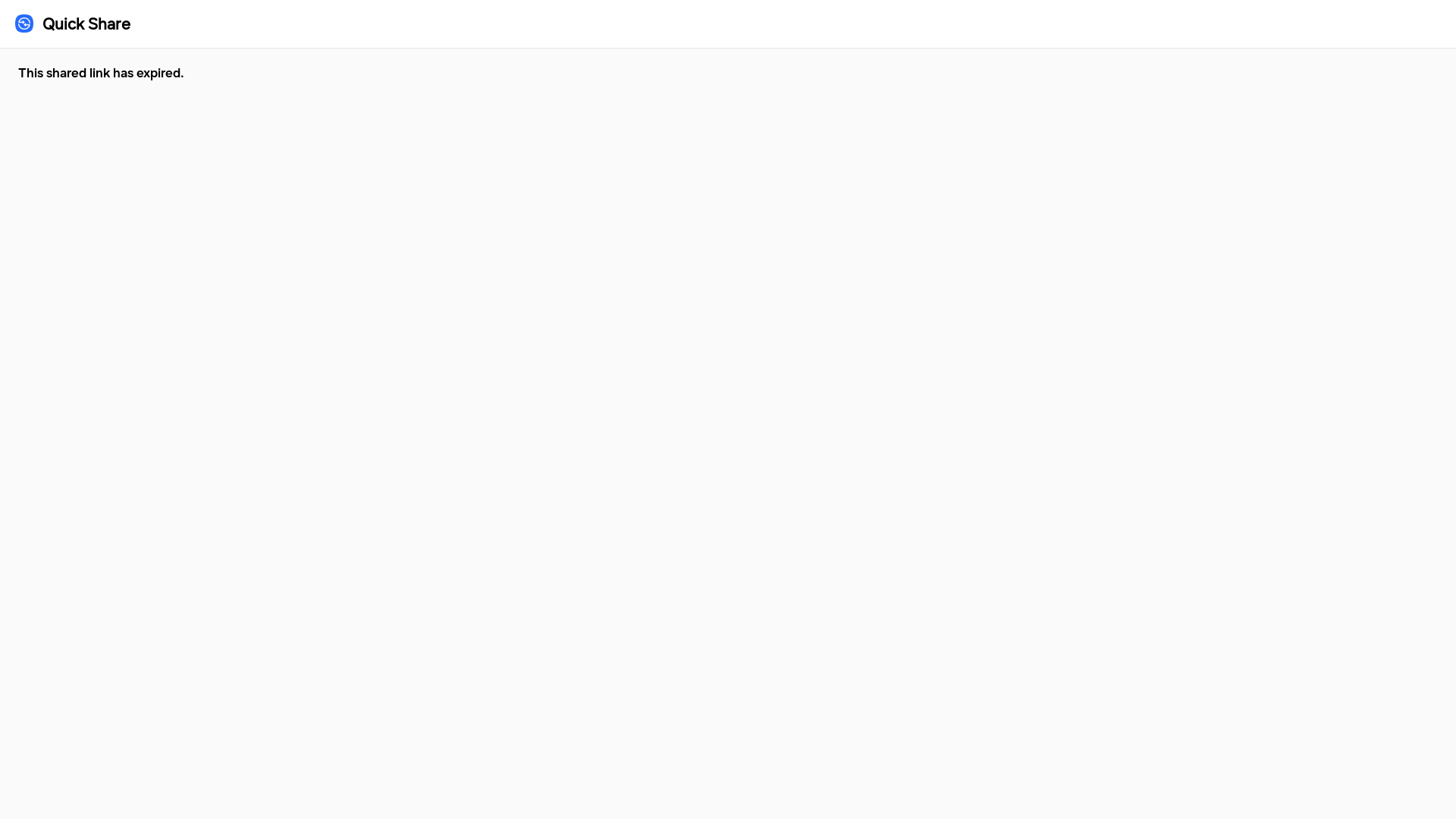 website screenshot of https://quickshare.samsungcloud.com/gz2o75QkbHAn