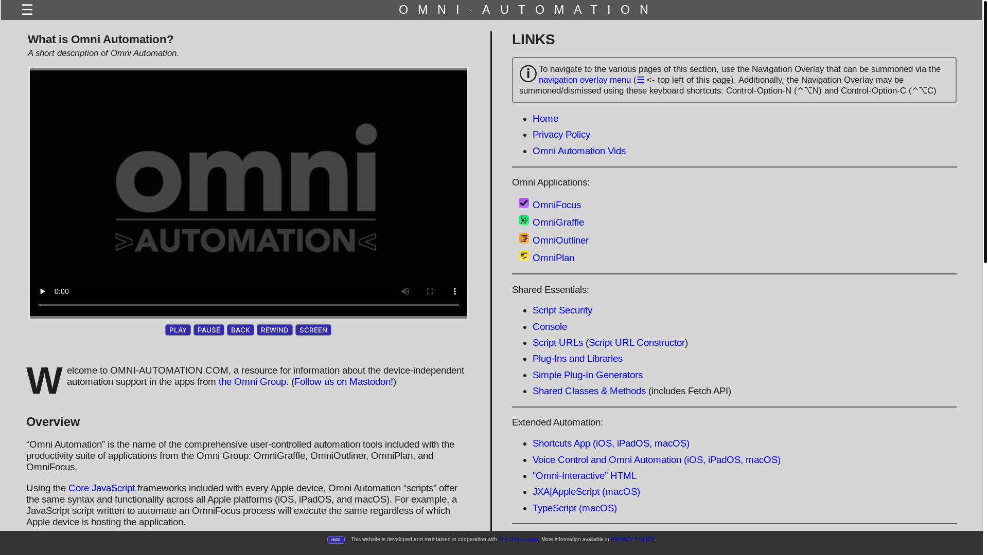 website screenshot of https://omni-automation.com/