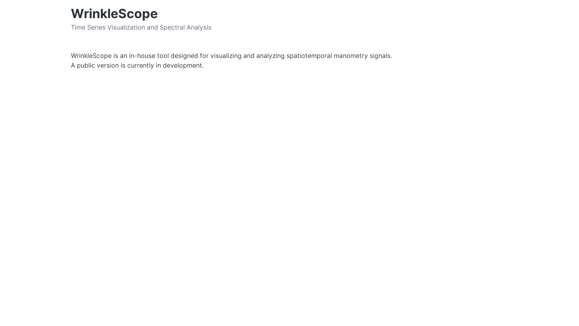 website screenshot of https://wrinklescope-website.pages.dev/