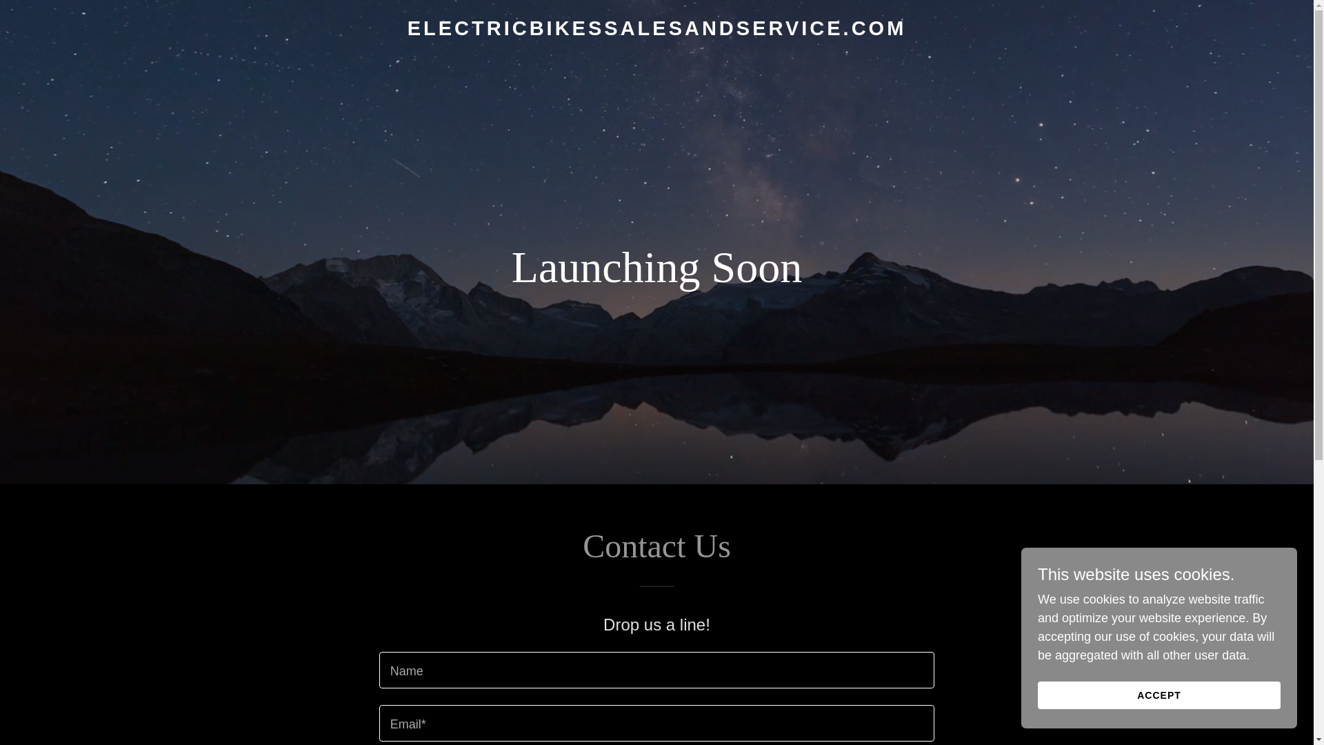 website screenshot of https://electricbikessalesandservice.com/