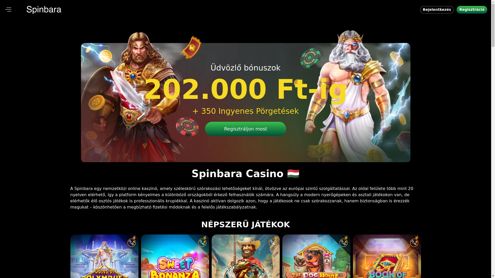website screenshot of https://spinbara-hu.pages.dev/