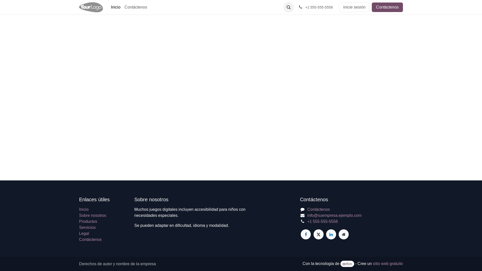 website screenshot of https://aracelilopez.org/